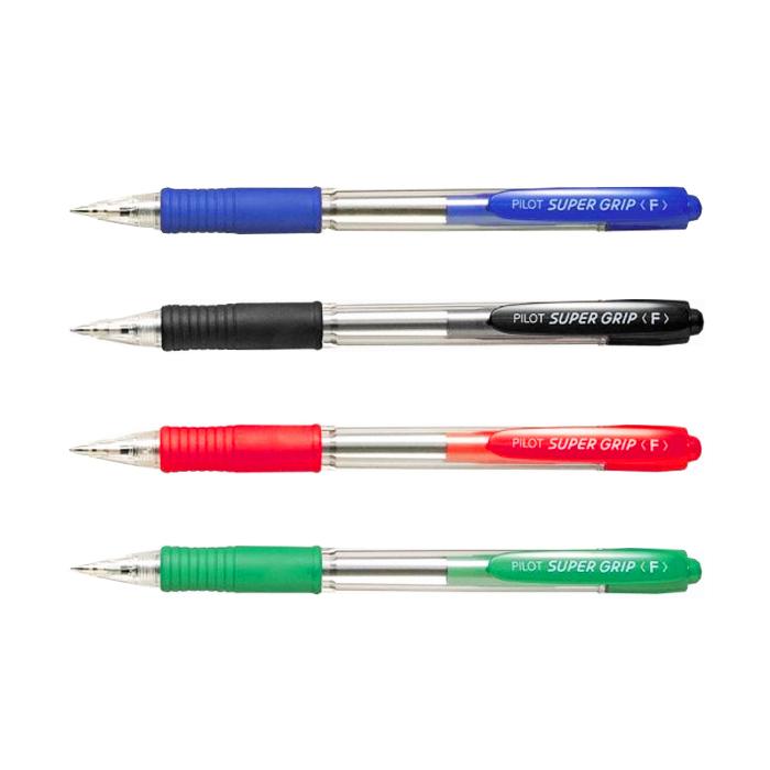 Pilot Super Grip Ballpen Medium 1.0mm BPGP-10R-M